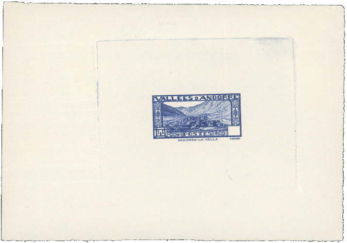 Timbre N°40 d’Andorre