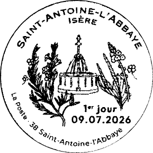 Saint-Antoine-l’Abbaye 38 Isère
